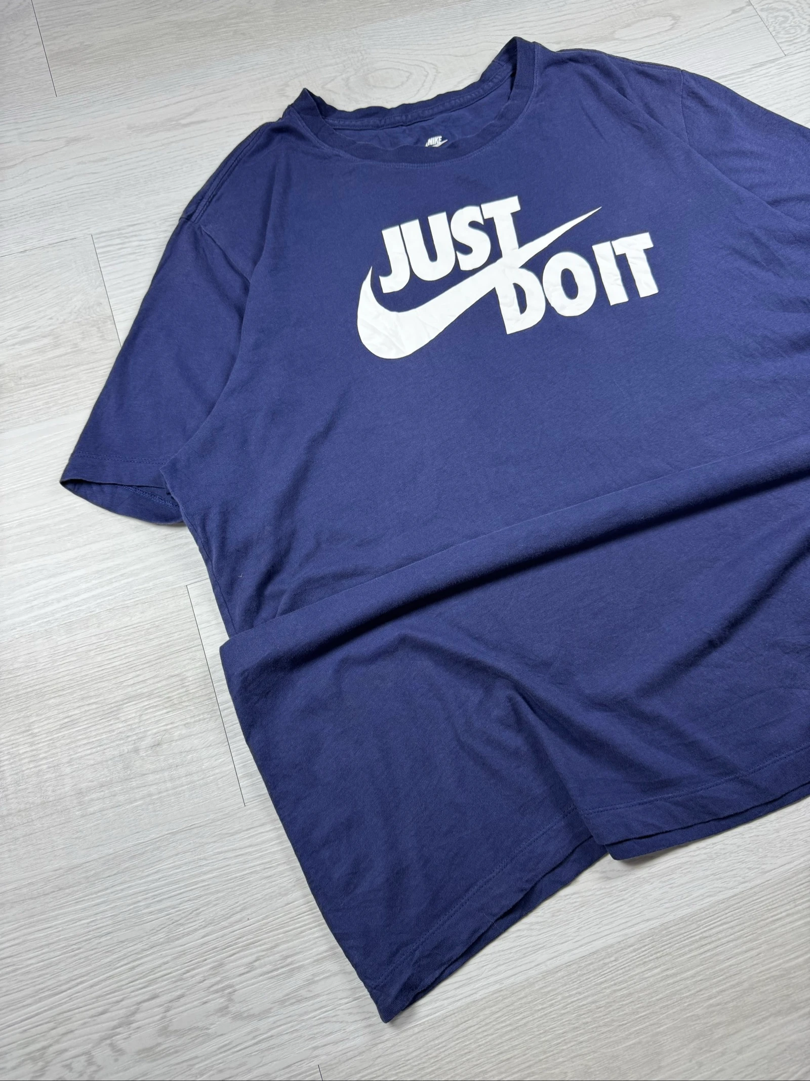 Nike Sportswear JDI Swoosh T-Shirt Bleu Marine XL AR5006-410 – photo 4